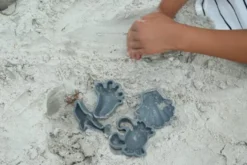 Sandformen aus Silikon - nordische Farben, 4 Stk.