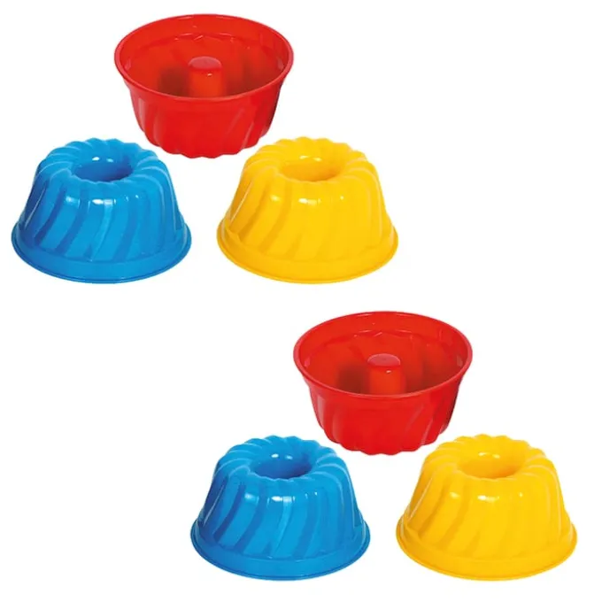 Sandformen - Gugelhupf, 6 Stk.