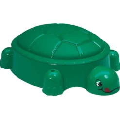 Sandkasten aus Plastik - Schildkröte mit Deckel