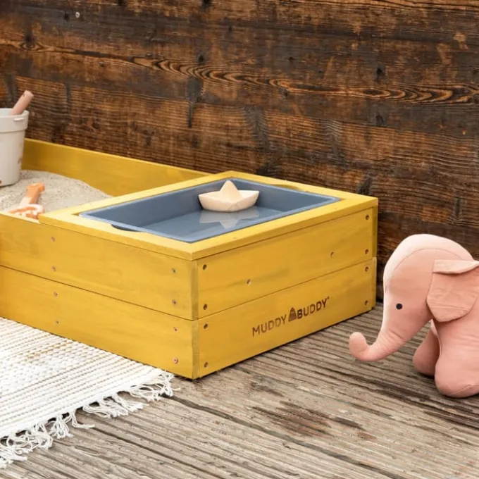 Sandkiste - Space Saver, gelb