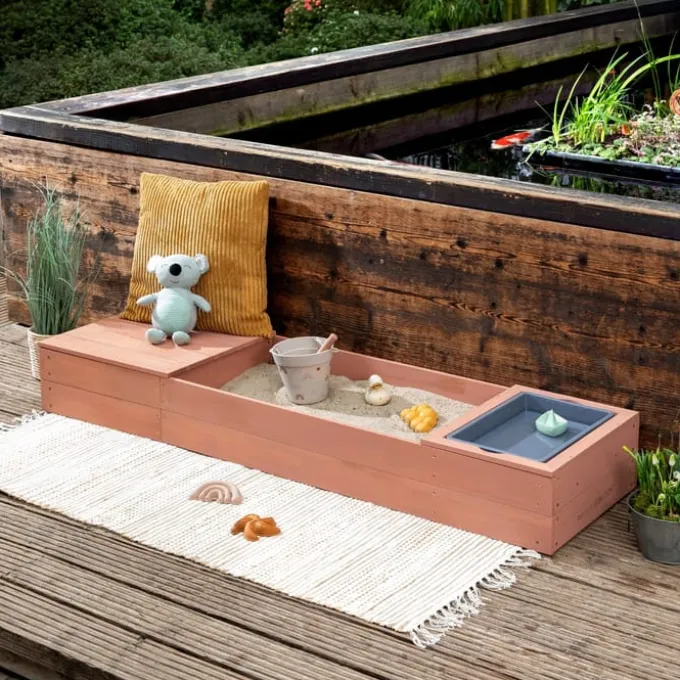 Sandkiste - Space Saver, rosa