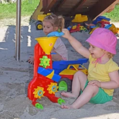 Sand- & Wassermühle, rot