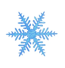 Schablonen - Schneeflocken, 12 Stk.