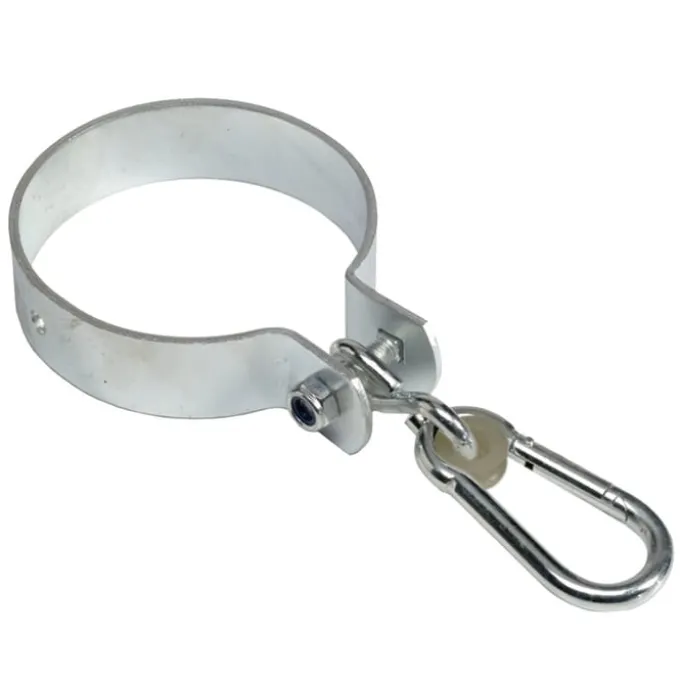 Schaukelhaken rund - mit Karabiner (12 cm)