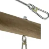 Schaukel Zubehör - Bolzen mit Karabiner, 14 cm