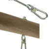 Schaukel Zubehör - Bolzen mit Karabiner, 16 cm