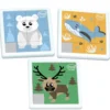 Schiebe-Puzzle mit Tieren (variiert), 1 Stk