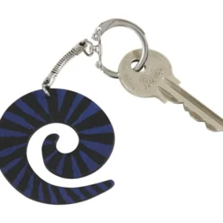 Schlüsselringe mit Kette, 5 Stk.