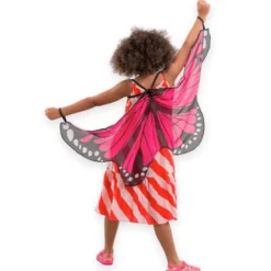 Schmetterlingsflügel, pink (3-8 Jahre)