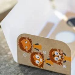 Schminkpalette 3 Farben - Tiger & Fuchs