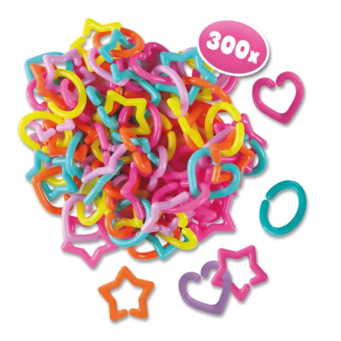 Schmuck basteln mit Link-Charms, 300 Stk.