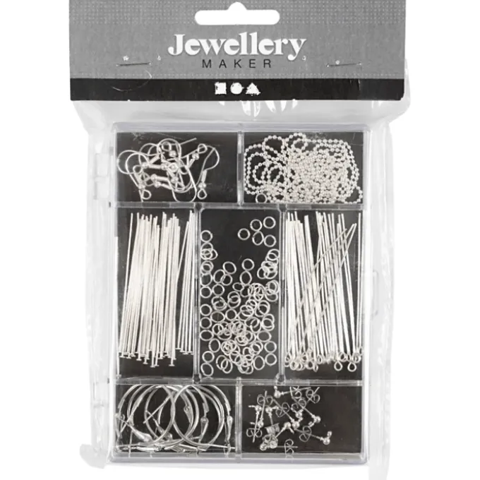 Schmuck selbermachen - Basisset Silberfarben