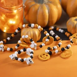 Schmuckset - Halloween-Schmuck basteln