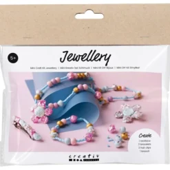 Schmuckset Mini- Glitzer Knete