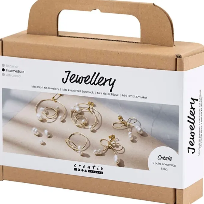 Schmuckset - Ohrringe & Ringe mit Draht