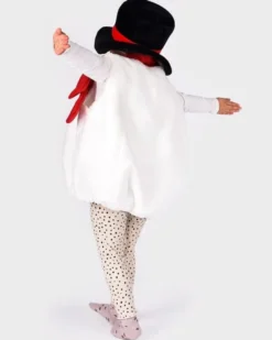 Schneemann - Kostüm, Gr. 2-4 Jahre