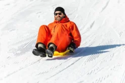 Schneerutscher - Gelb