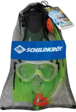Schnorchelset - Flossen und Taucherbrille 4-12 J.