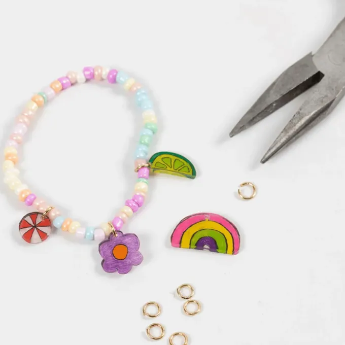 Schrumpffolie - Kreativset Schmuck