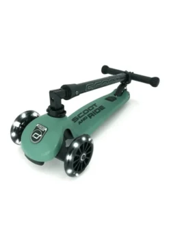 Scooter - Highwaykick 3 mit LED, Forest