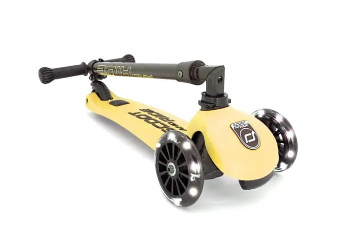 Scooter - Highwaykick 3 mit LED, Lemon