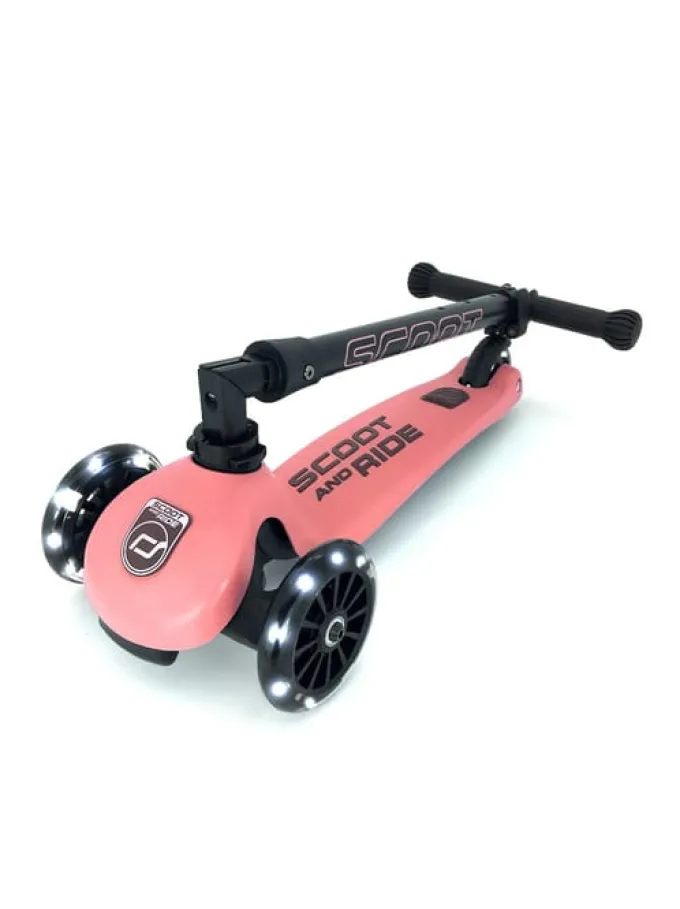 Scooter - Highwaykick 3 mit LED, Peach