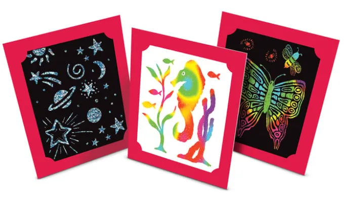 Scratch Art Kratzkunst - Deluxe Set