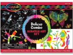 Scratch Art Kratzkunst - Deluxe Set