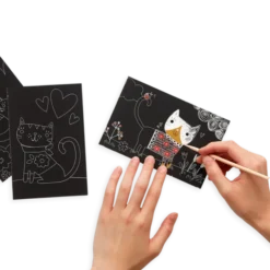 Scratch & Scribble Mini - Cutie Katzen