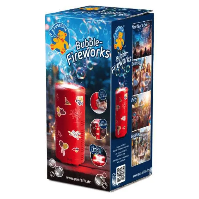 Seifenblasenmaschine – Feuerwerk