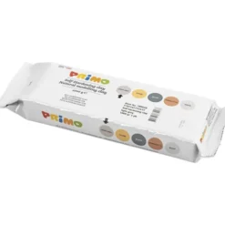Selbsthärtender Ton - hellgrau, 1 kg