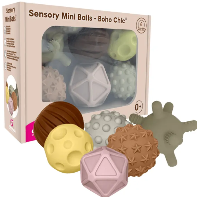 Sensorikbälle - Boho Chic, 6 Stk.