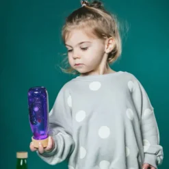 Sensorikflasche - Glitzer, lila