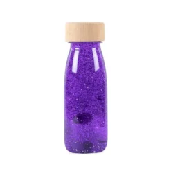 Sensorikflasche - Glitzer, lila
