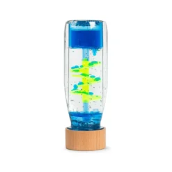 Sensorikflasche - Spirale blau