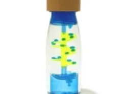 Sensorikflasche - Spirale blau