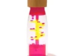 Sensorikflasche - Spirale pink