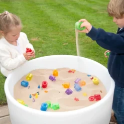 Sensoriktisch für Sand und Wasser – H: 50,5cm