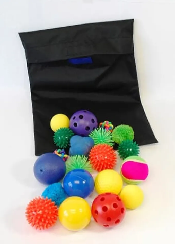 Sensorische Bälle - Set mit 20 Stk.