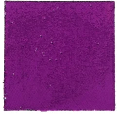 Sensorische Paillettentafel - lila/silber
