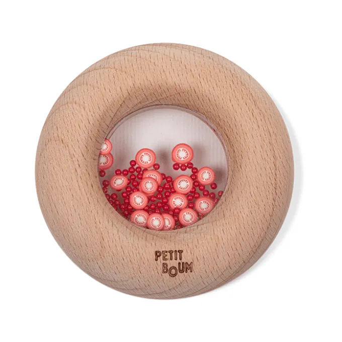 Sensorischer Donut, 7 cm - Tomaten