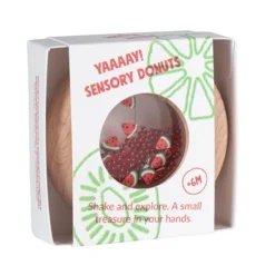Sensorischer Donut, 7 cm - Wassermelonen