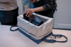 Signalblockierende Handybox mit Tragegriff