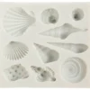 Silikonformen - Muschelmix, 10 Motive