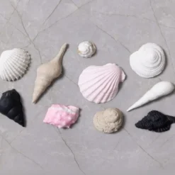 Silikonformen - Muschelmix, 10 Motive
