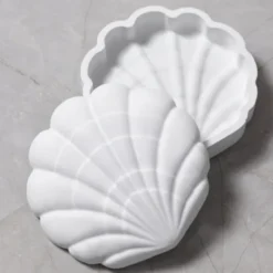 Silikonform - Muschelschale, 1 Stk.