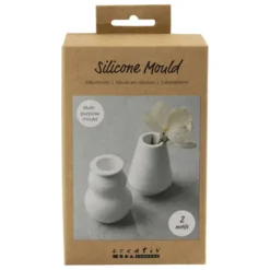 Silikonform – Vase & Kerzenhalter, 2 stk