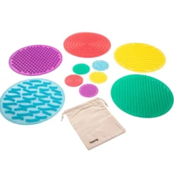 SiliShapes® Taktile Kreise, 10 Stk.