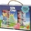 Silk Clay im Geschenkpaket - 28 Stk. + Werkzeug