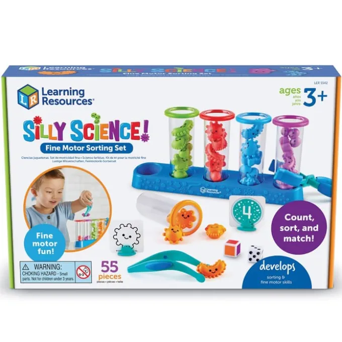 Silly Science - Feinmotorisches Sortierspiel
